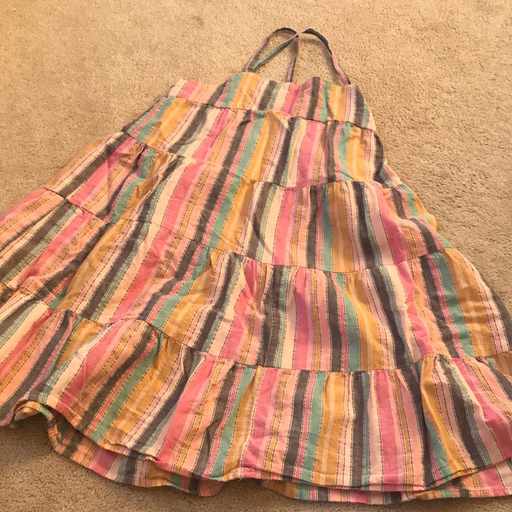Sun dress. Tiered flare